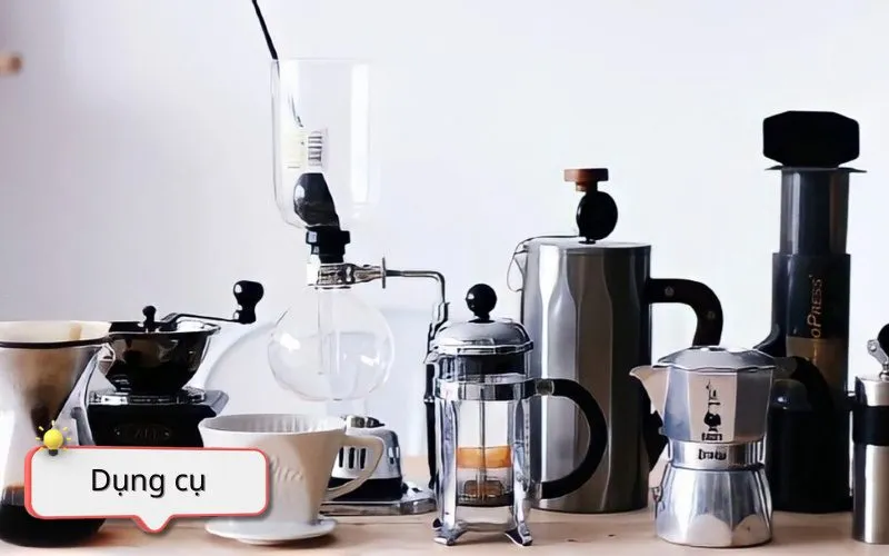 Chuẩn bị trang thiết bị và vật tư