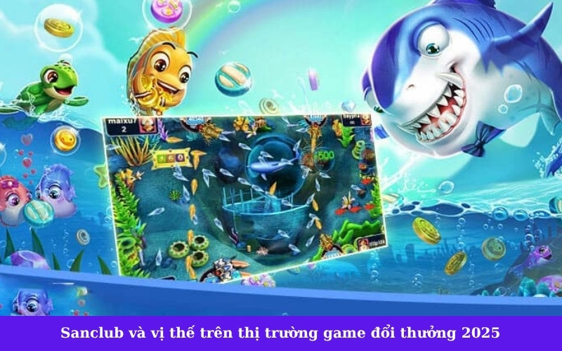 Sanclub và vị thế trên thị trường game đổi thưởng 2025
